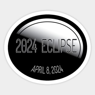 Eclipse 2024 Solar Event Sticker